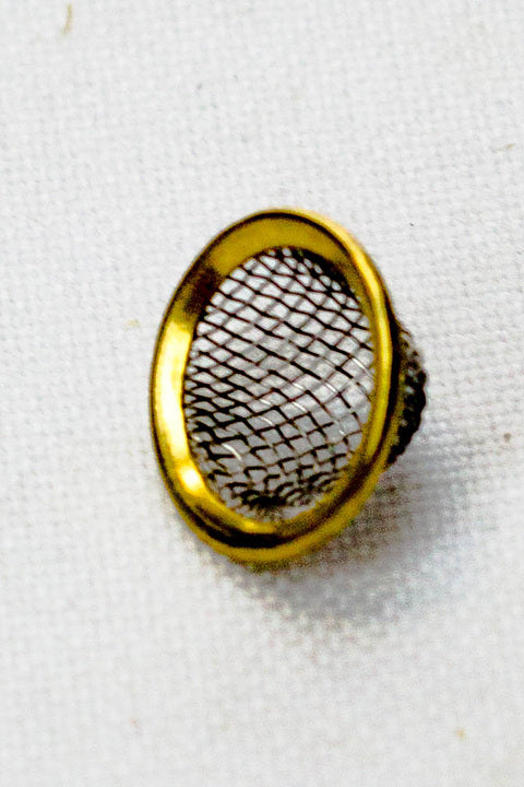 Preformed dome metal screen