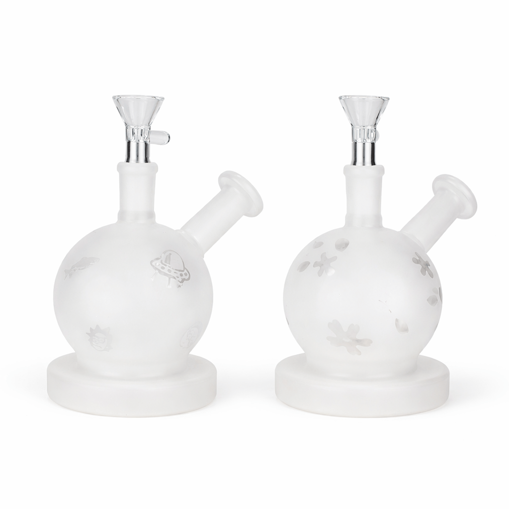 777 Smoke Glass Bong 5" Frosted Glass Bubbler 5" Frosted Glass Bubbler | Bubblers Canada