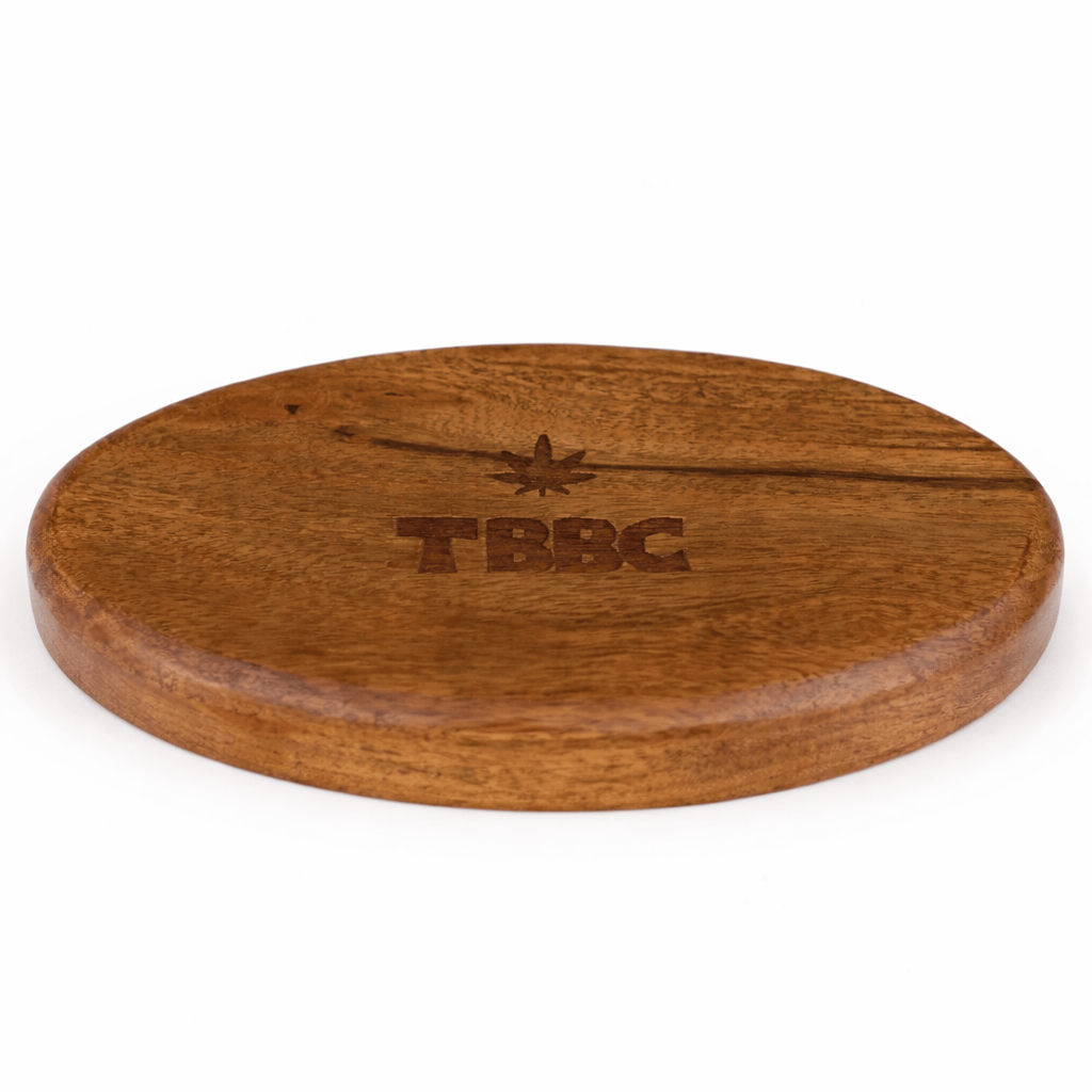 THEBOOMBOXCLUB Canada Rolling Tray TBBC | Natural Hardwood oval Rolling Tray TBBC | Natural Hardwood oval Rolling Tray