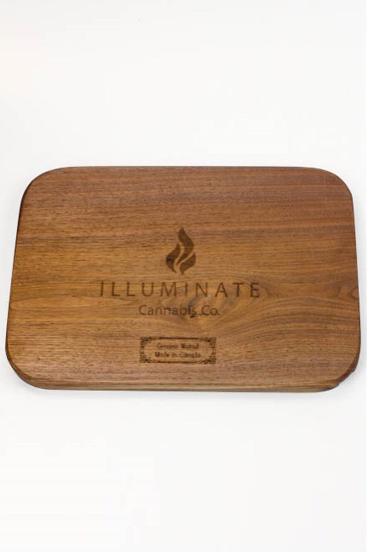 Illuminate Cannabis Co. Rolling Tray Walnet King sized rolling tray Model 4 Walnet King sized rolling tray Model 4