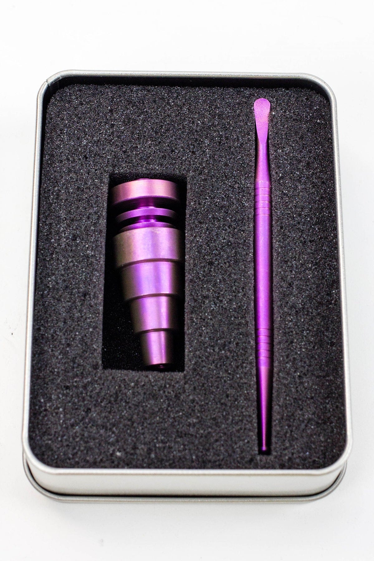 ONE Cap · Dabber · Insert · Clip · Nail Titanium 6-in-1 Domeless Nail and Dabber set Titanium 6-in-1 Domeless Nail and Dabber set