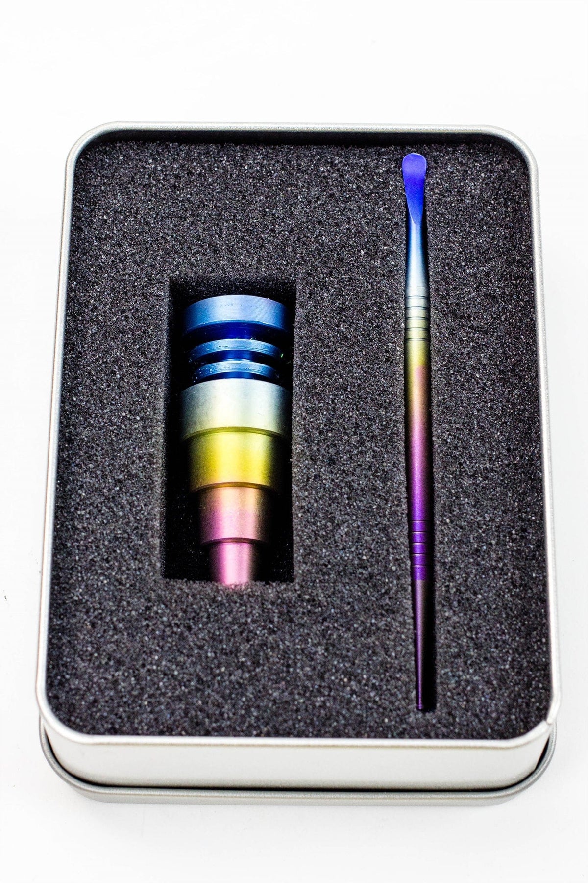 ONE Cap · Dabber · Insert · Clip · Nail Titanium 6-in-1 Domeless Nail and Dabber set Titanium 6-in-1 Domeless Nail and Dabber set