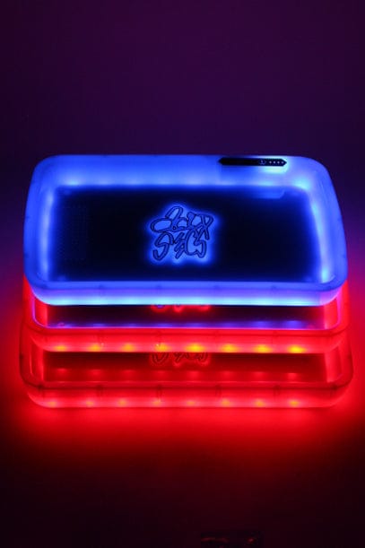 Acid Secs Productions Inc. Rolling Tray Acid Secs LED Rolling Tray with Grinding Pad Acid Secs LED Rolling Tray - Glow, Grind & Roll | Canada