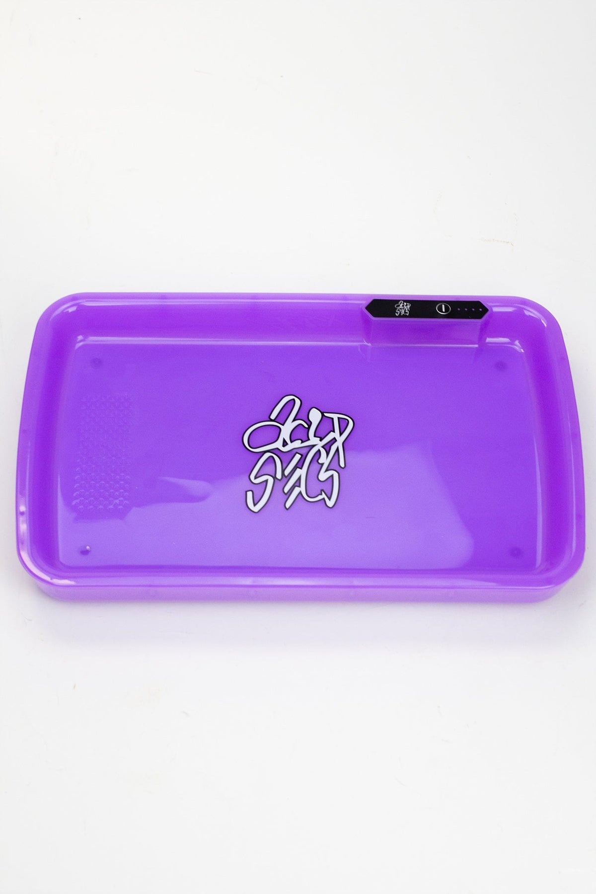 Acid Secs Productions Inc. Rolling Tray Acid Secs LED Rolling Tray with Grinding Pad Acid Secs LED Rolling Tray - Glow, Grind & Roll | Canada