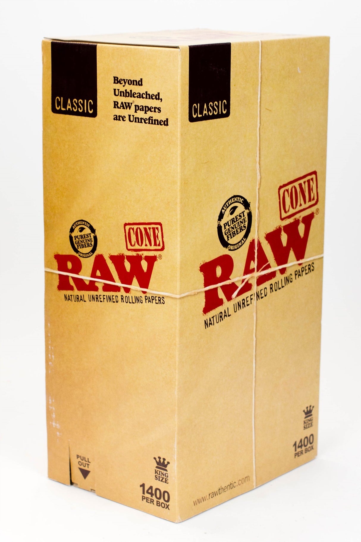 Raw cone bulk 1400 King Size
