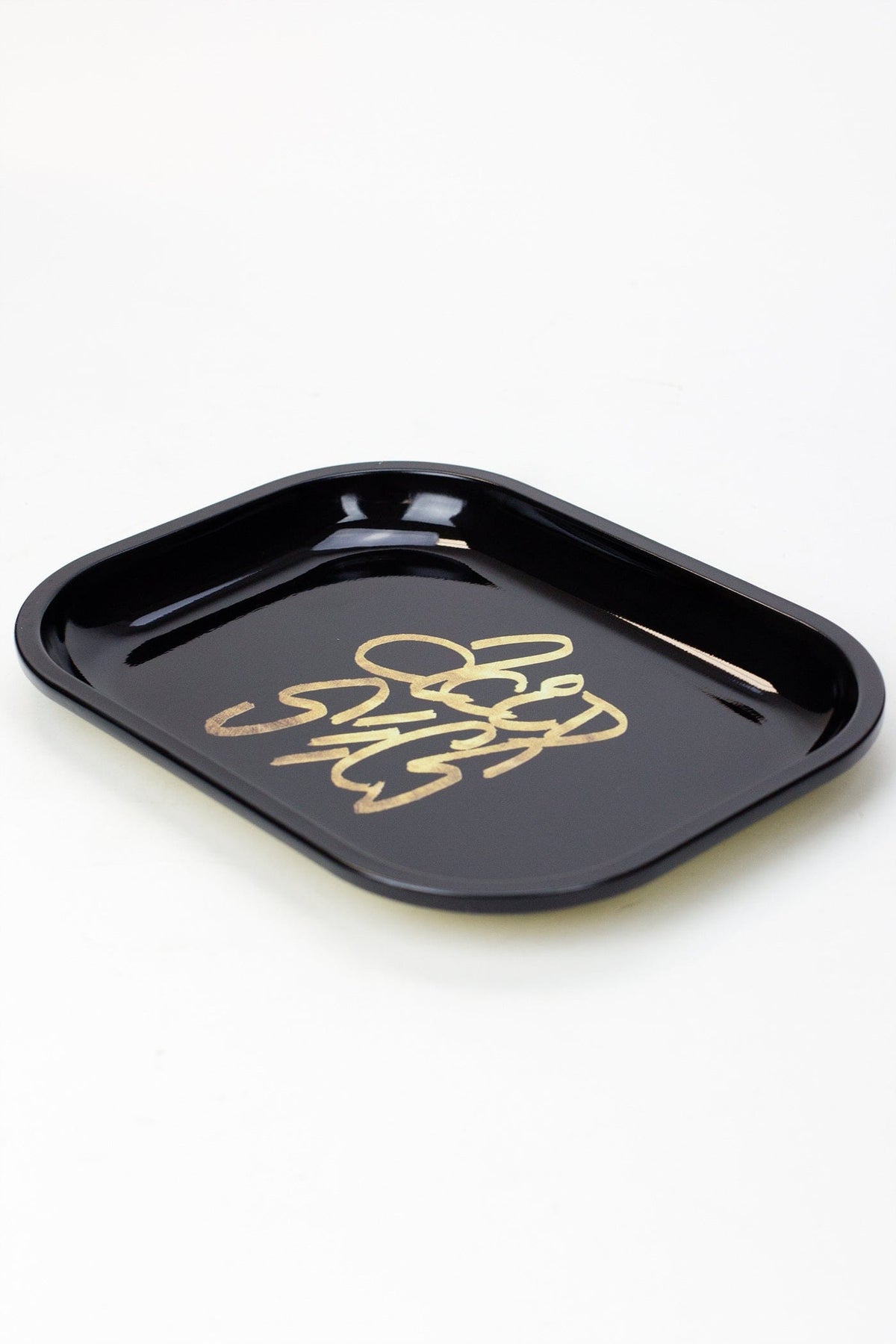 Acid Secs Productions Inc. Rolling Tray Acid Secs Small Metal Rolling Tray Acid Secs Small Metal Rolling Tray - 7 x 5.5