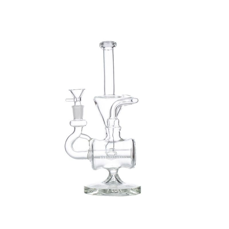 Canadian Distributor Glass Bong 11" Clear Recycler Glass Bong with Inline Diffuser 11" Clear Recycler Glass Bong - Inline Diffuser | Canada