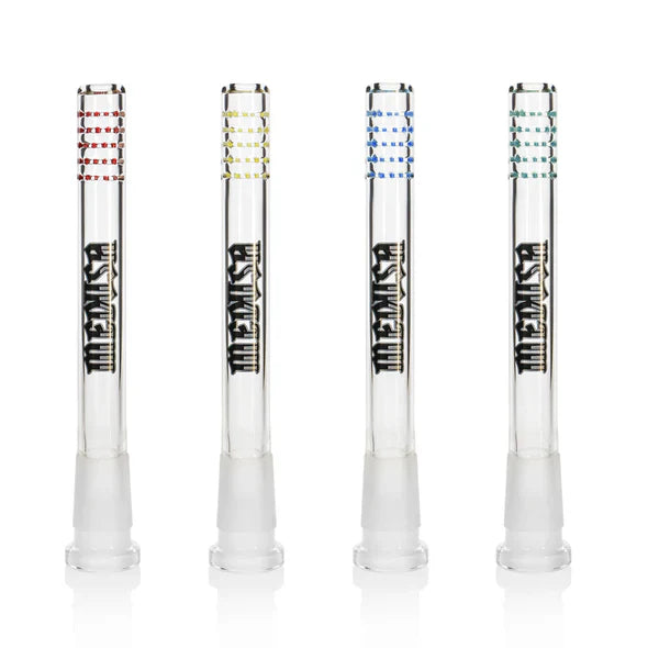 Medusa | 5" Downstem – Assorted Colours | Premium Diffused Glass Downstem