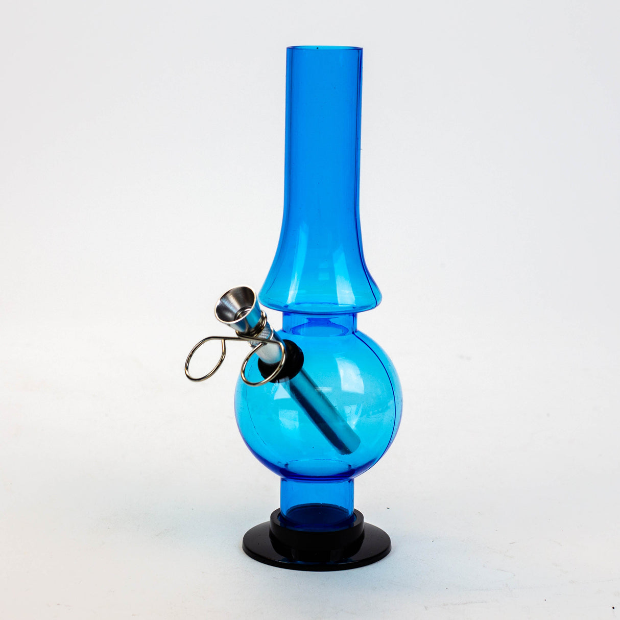 8" Blue Detachable Base Acrylic Water Pipe