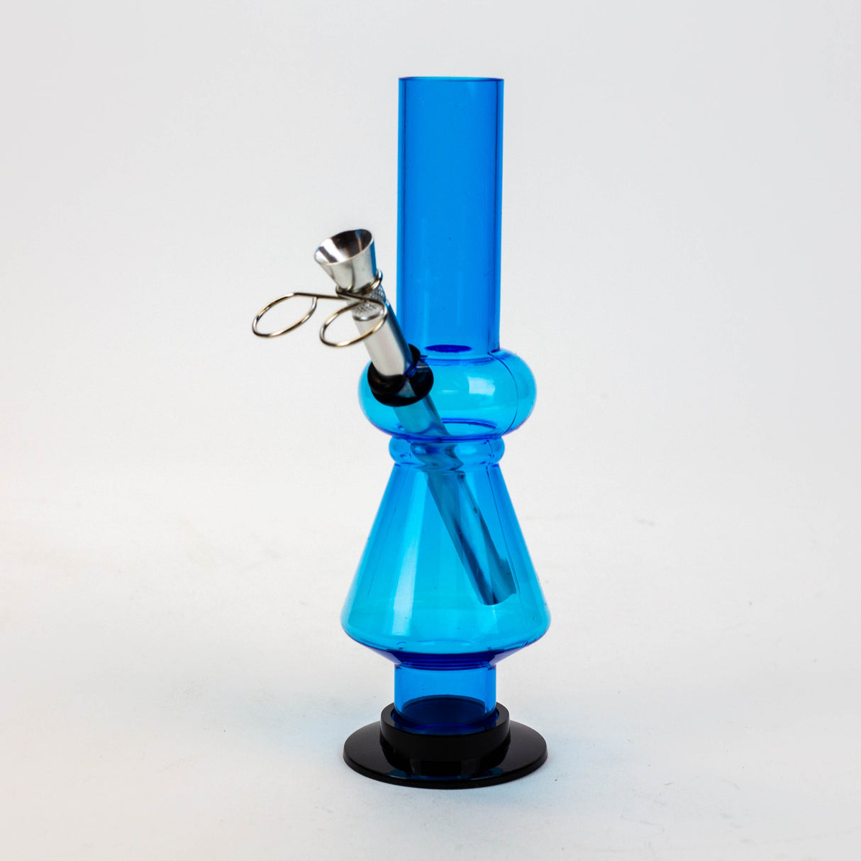 8" Blue Detachable Base Acrylic Water Pipe