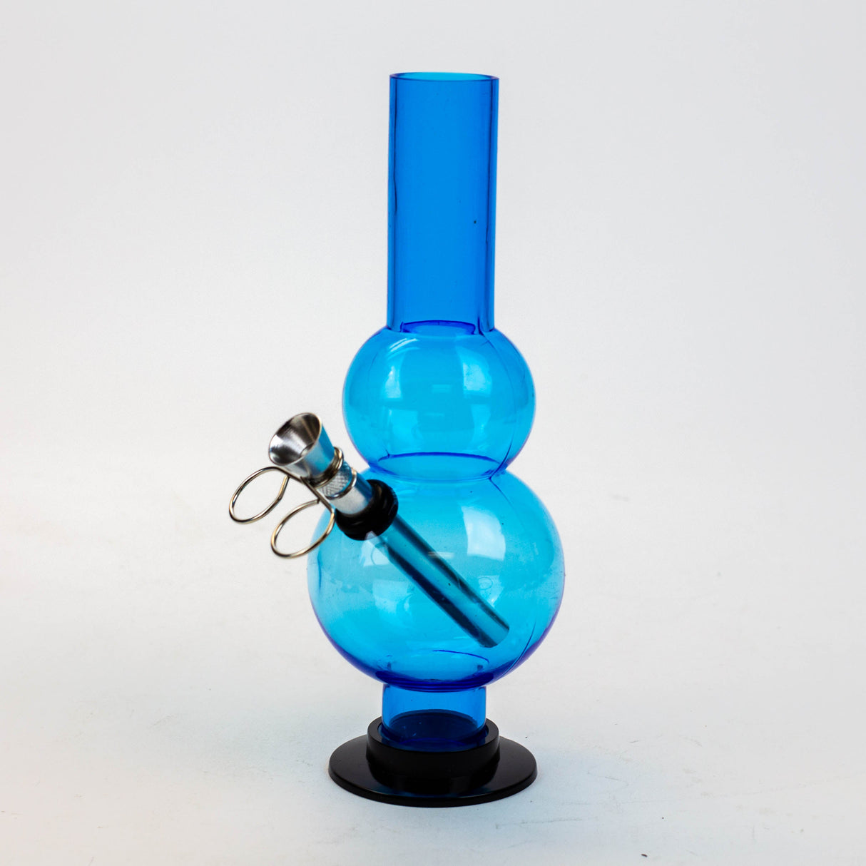 8" Blue Detachable Base Acrylic Water Pipe