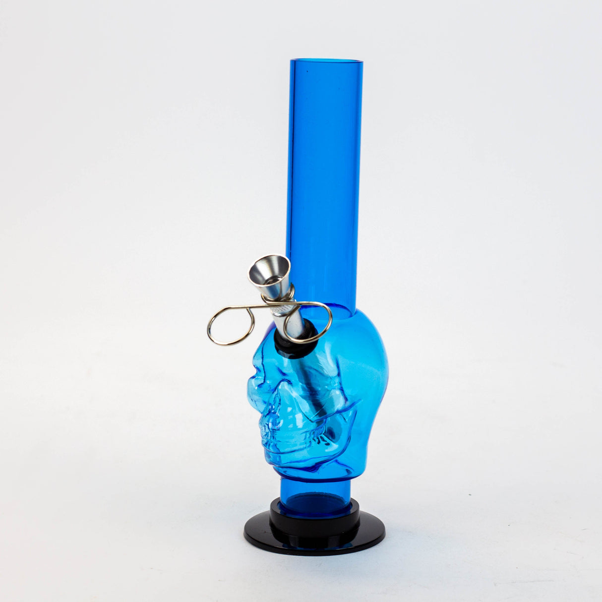 8" Blue Detachable Base Acrylic Water Pipe