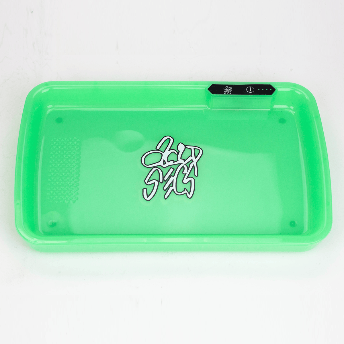 Acid Secs Productions Inc. Rolling Tray Acid Secs LED Rolling Tray with Grinding Pad Acid Secs LED Rolling Tray - Glow, Grind & Roll | Canada