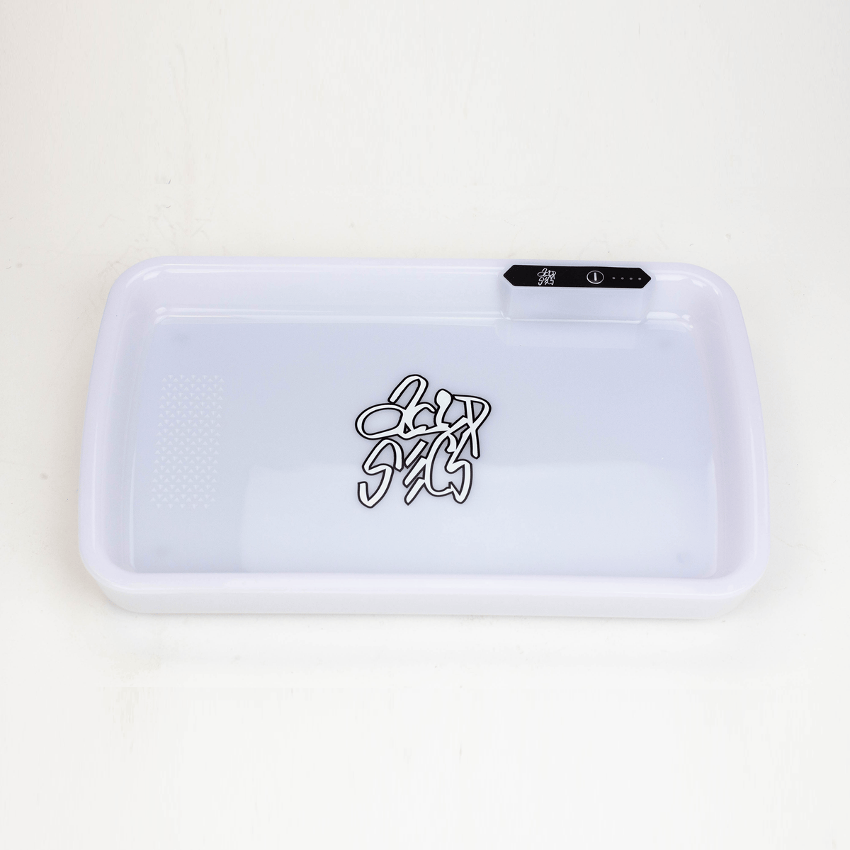 Acid Secs Productions Inc. Rolling Tray Acid Secs LED Rolling Tray with Grinding Pad Acid Secs LED Rolling Tray - Glow, Grind & Roll | Canada