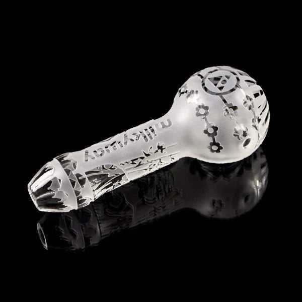 Buddha Clear 4.5-Inch Borosilicate Hand Pipe
