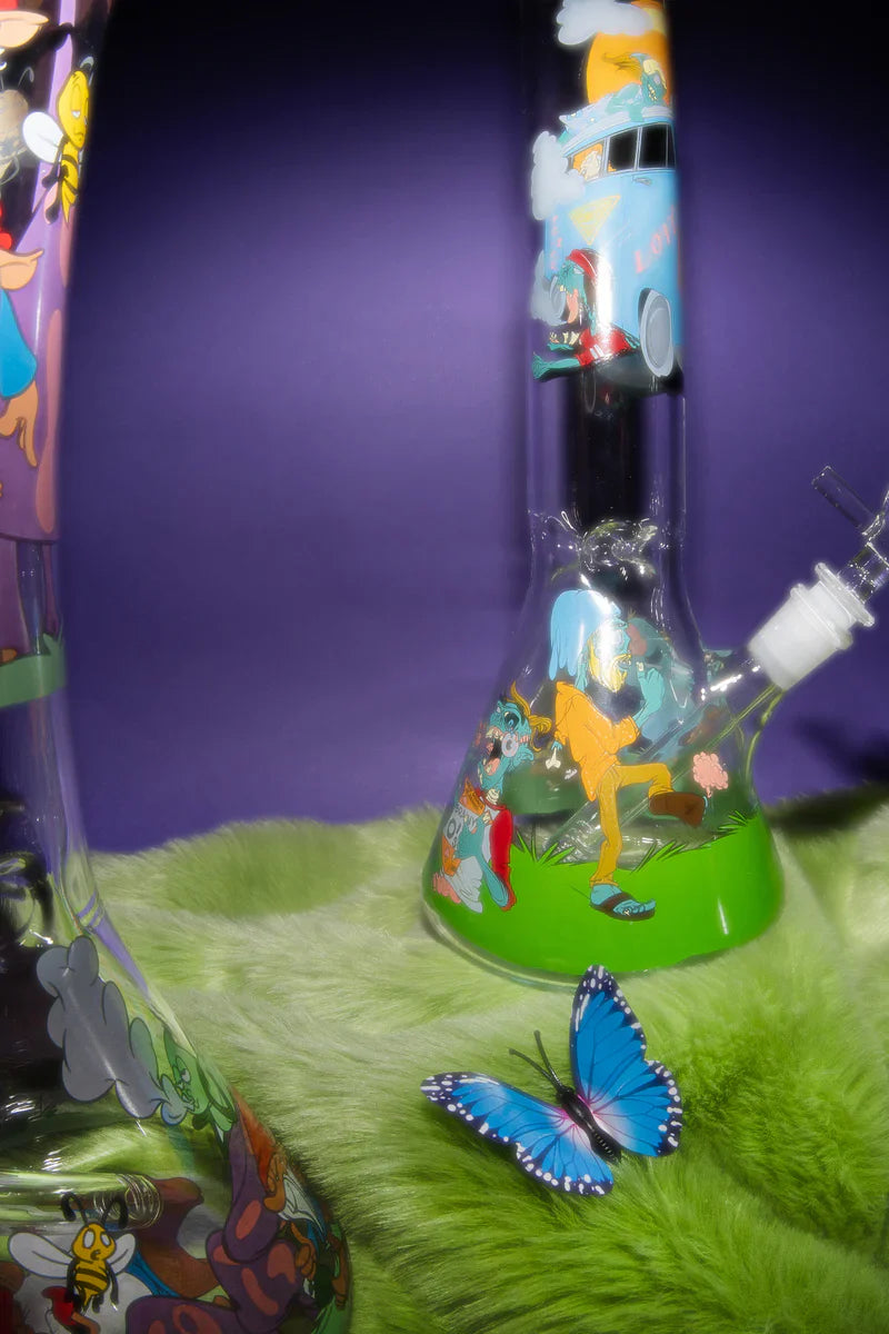 Red Eye Glass® | 15" Bong of the Living Dead Beaker (REG212)