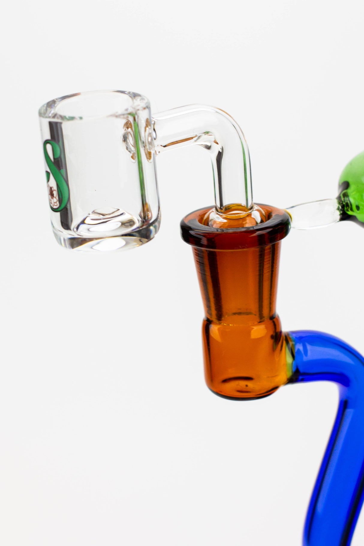 10" SOUL Glass 2-in-1 Recycler Bong & Dab Rig