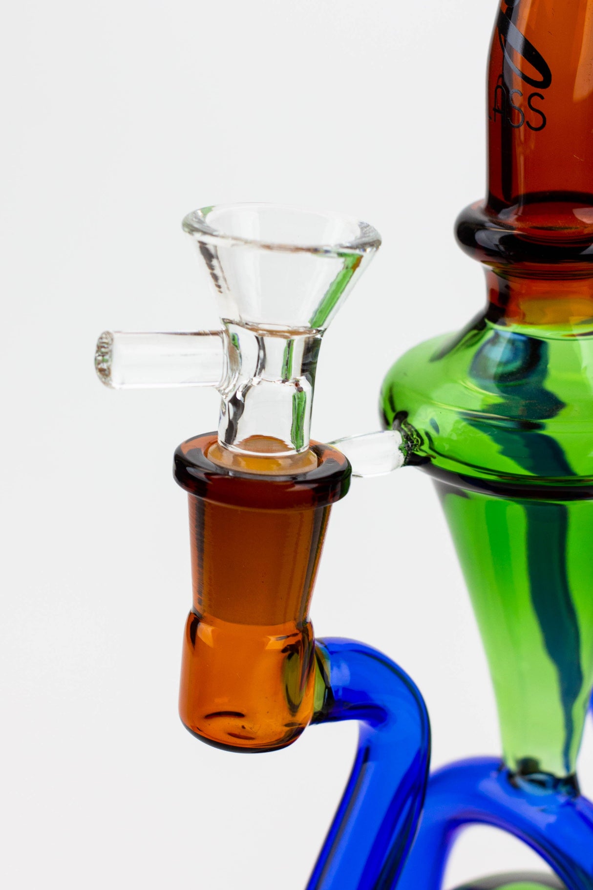 10" SOUL Glass 2-in-1 Recycler Bong & Dab Rig