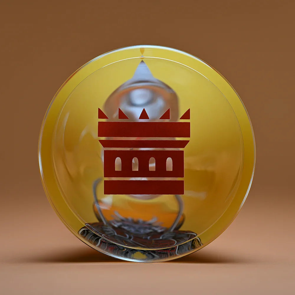 Castle Glassworks 16" Samurai Beaker Bong – 9mm Glass