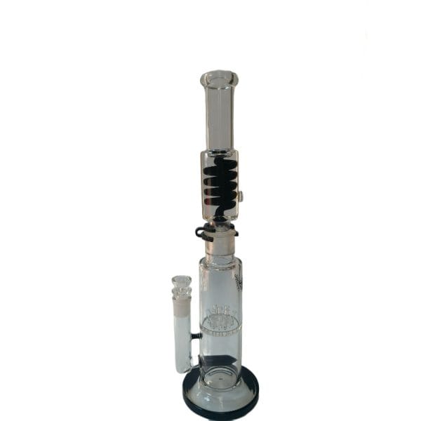 Canadian Distributor Glass Bong Xtreme Arctic Stream 18" Duo Perc Freezable Coil Bong Xtreme Arctic Stream 18" Freezable Coil Bong