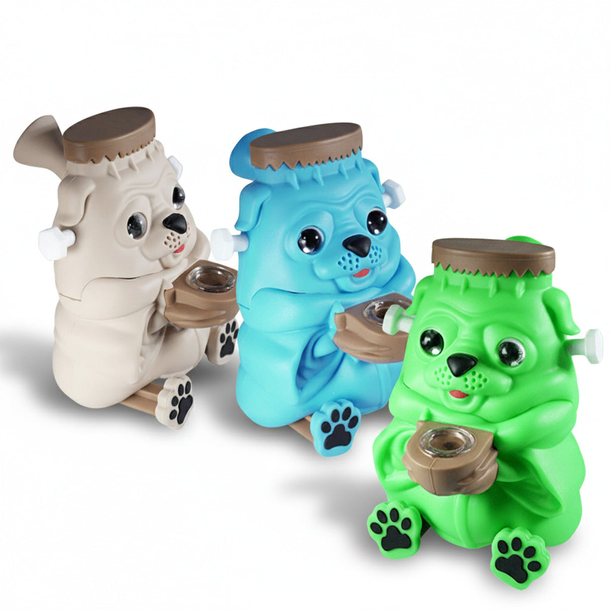 6" Pug Silicone Water Pipe