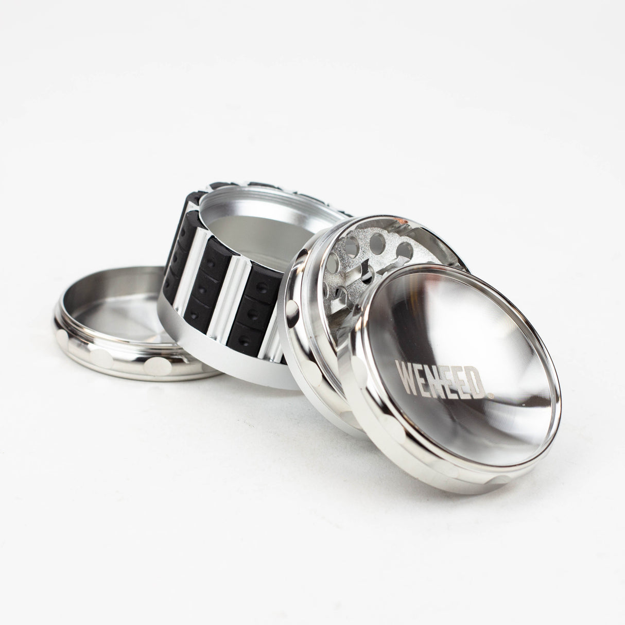 WENEED®-Rose Gold Stripe Grinder 4pts - 6 packs