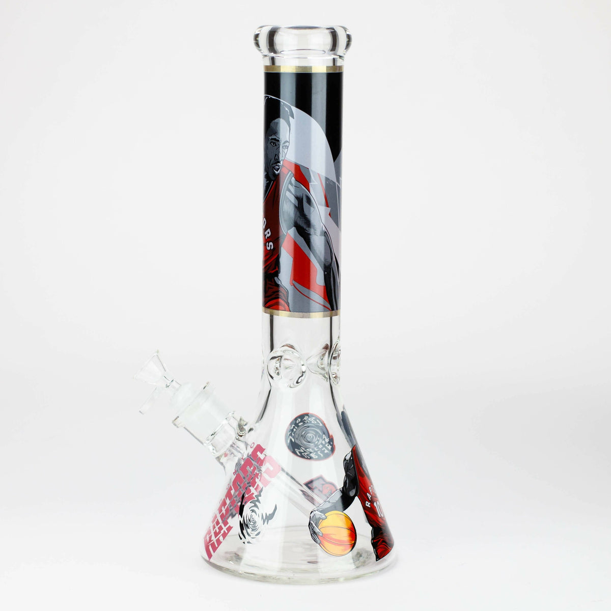 JJ Distribution Glass Bong 14" TO Champions 7mm glass water bong 14" TO Champions 7mm glass water bong