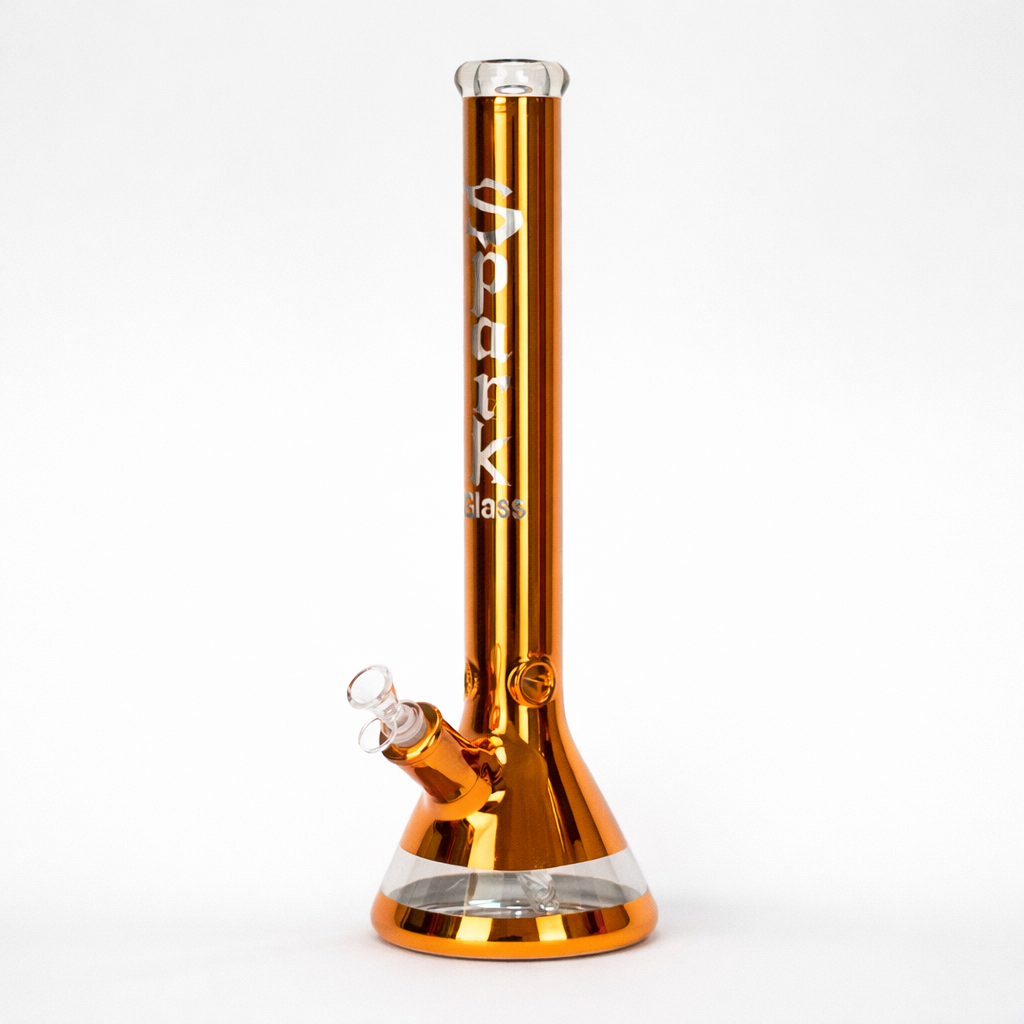 SPARK 18" Thick Glass Beaker Bong with Ice Catcher