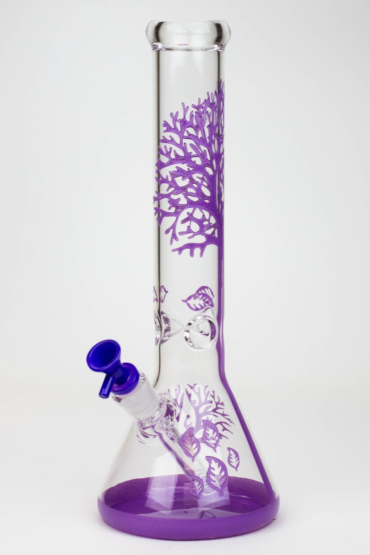 14" Tree of Life classic beaker glass bong