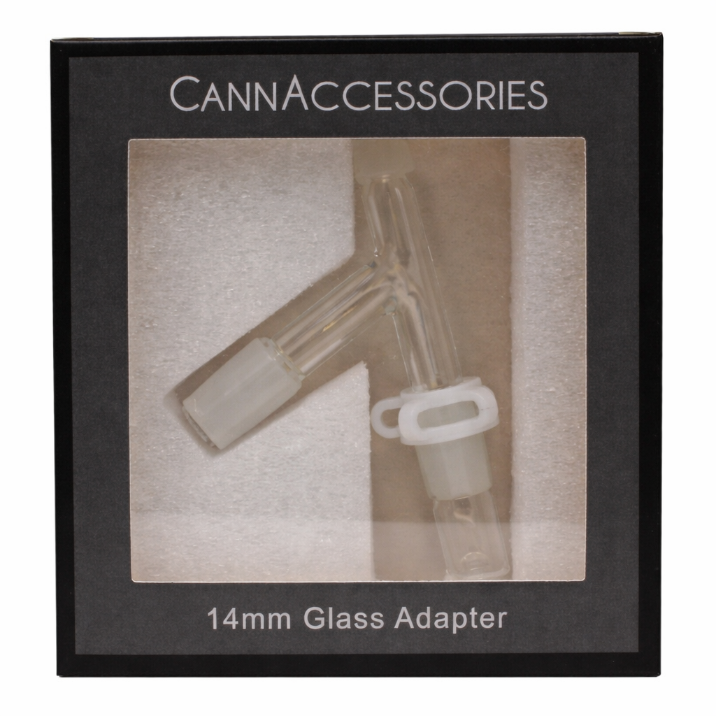 CannAccessories Angled Reclaim 14mm Male to 14mm Female Adapter