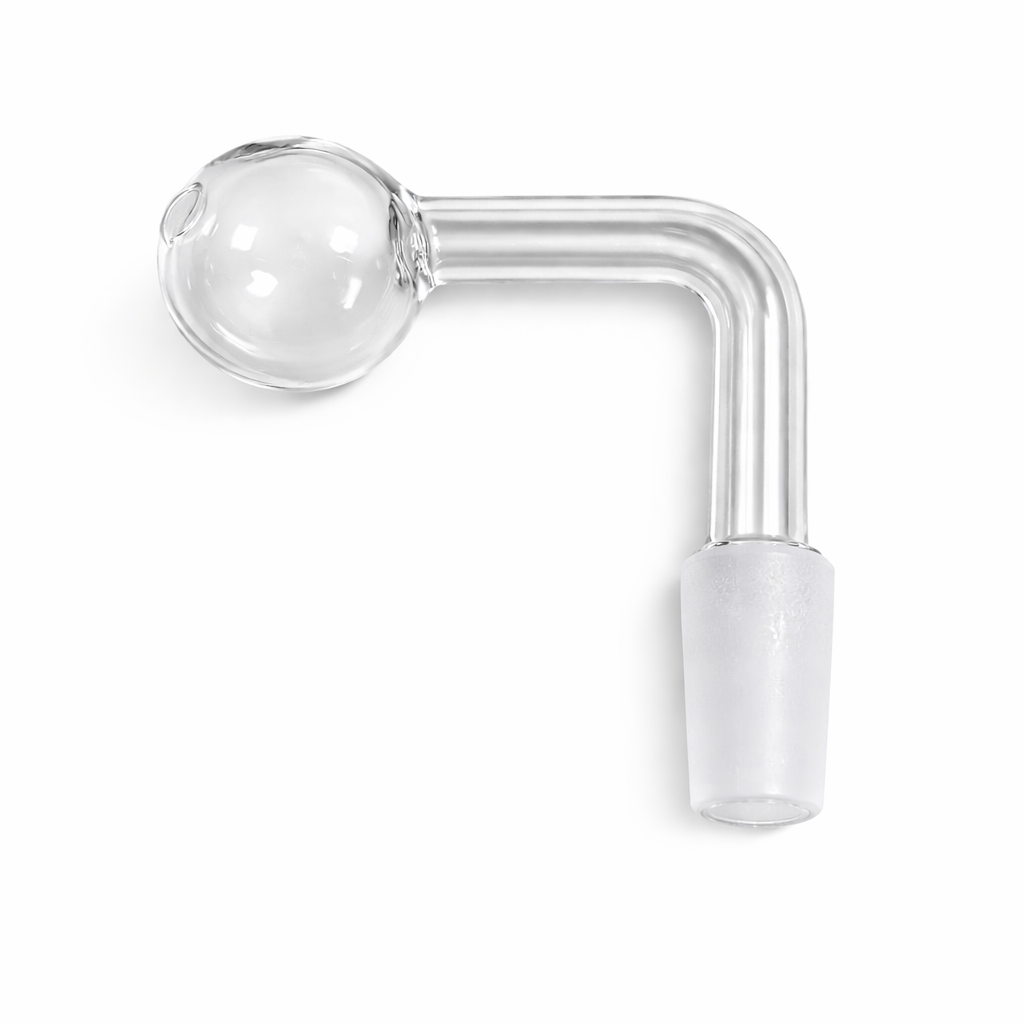 NIBO Distribution Dab Rig Accessory 90-Degree Oil Burner Stem for Female Joints Oil Burner Stem Canada - 90-Degree Glass Accessory
