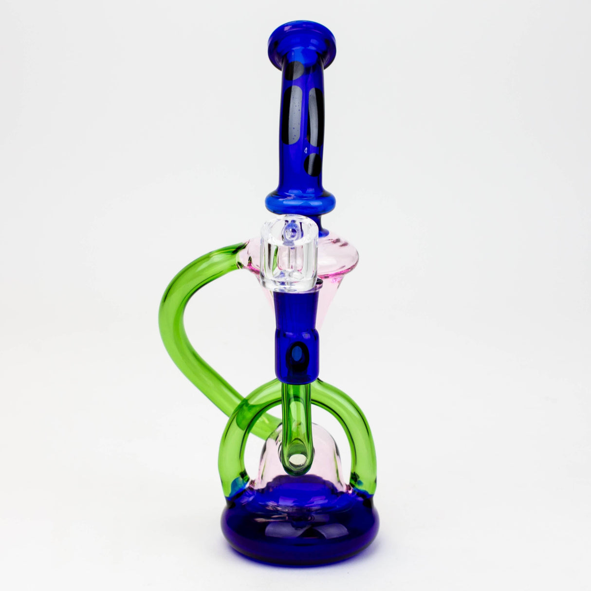 ONE Glass Bong Infyniti | 10" Glass 2-in-1 recycler ( GP1933 ) Infyniti | 10" Glass 2-in-1 recycler ( GP1933 )