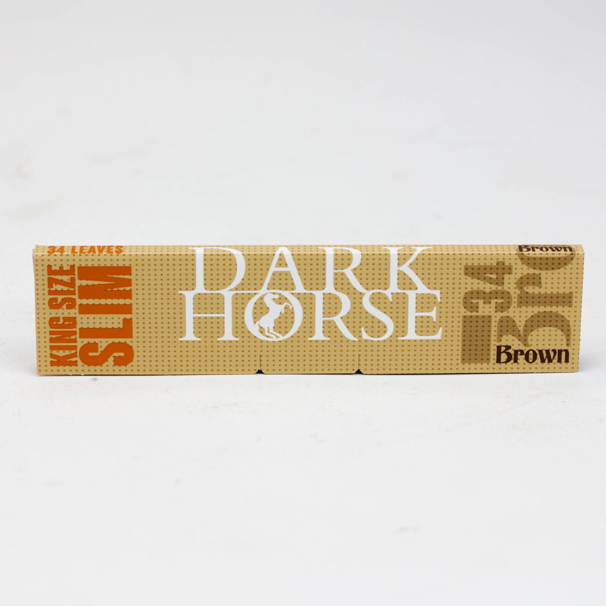 Rolling Paper DARK HORSE King size slim BROWN - 25 packs