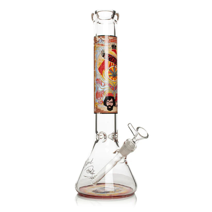 Cheech & Chong Glass 15" 420 Mind Meld Bong – 7mm