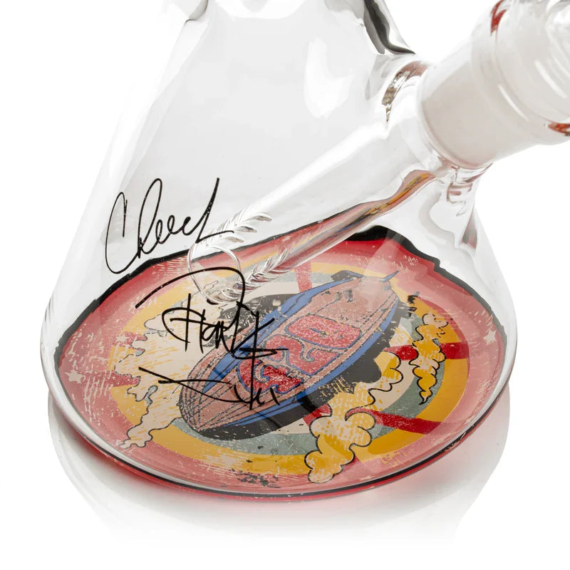 Cheech & Chong Glass 15" 420 Mind Meld Bong – 7mm