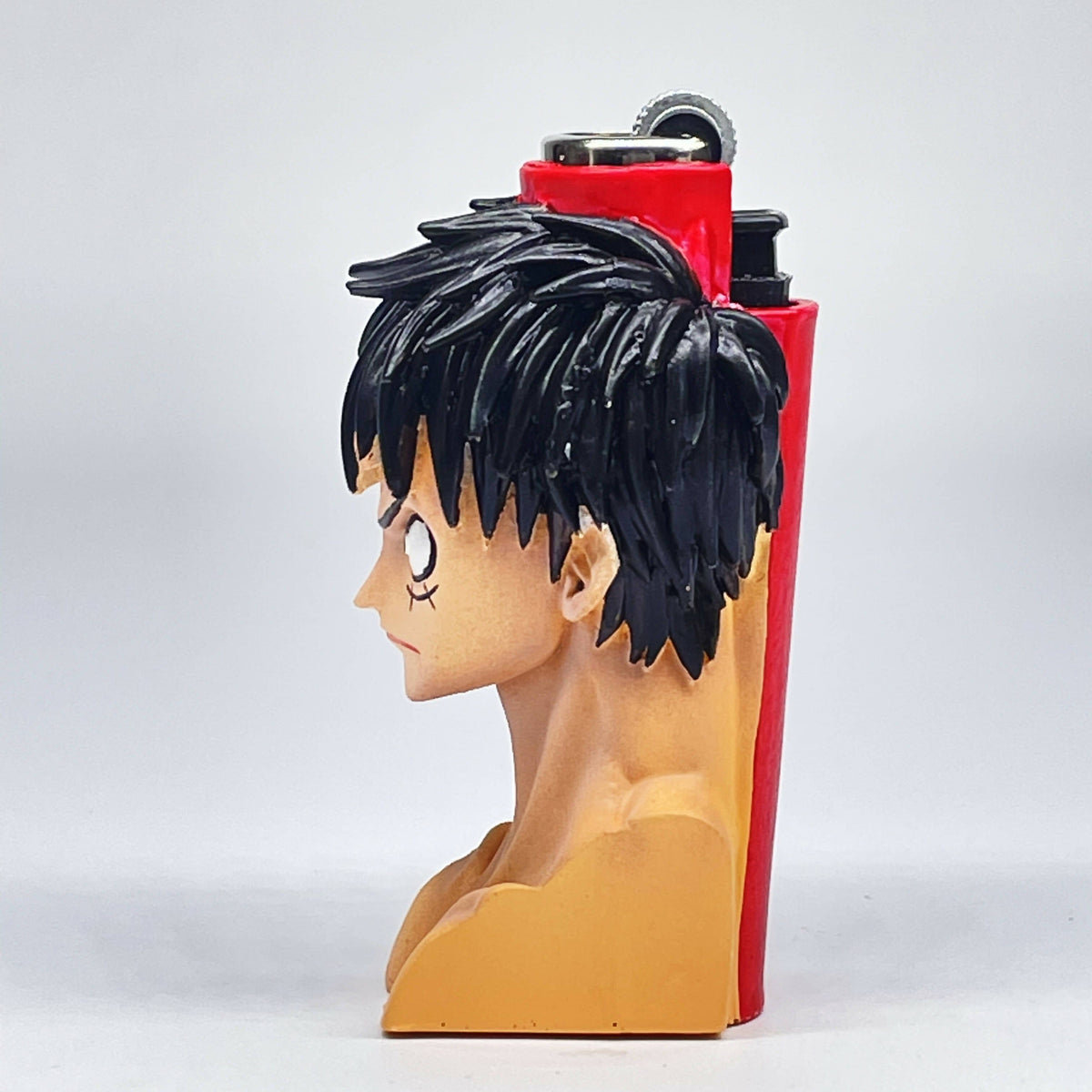 MAD LIGHTER SHOP Lighter Case ONE PIECE Luffy Character 3D Lighter Case for Mini Clipper Lighter ONE PIECE Luffy Character 3D Lighter Case for Mini Clipper Lighter
