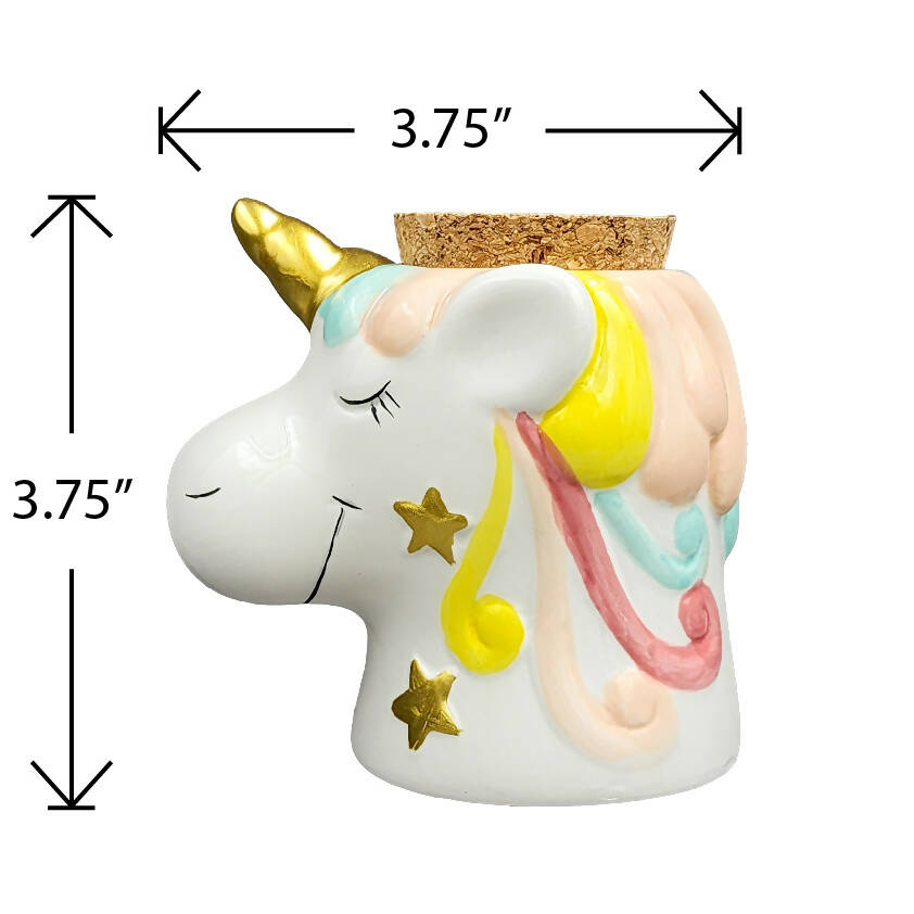 Unicorn stash jar