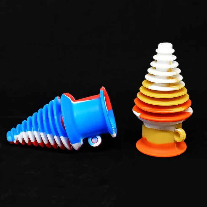 Cache-embout buccal en silicone HIT pour bangs et pipes à eau