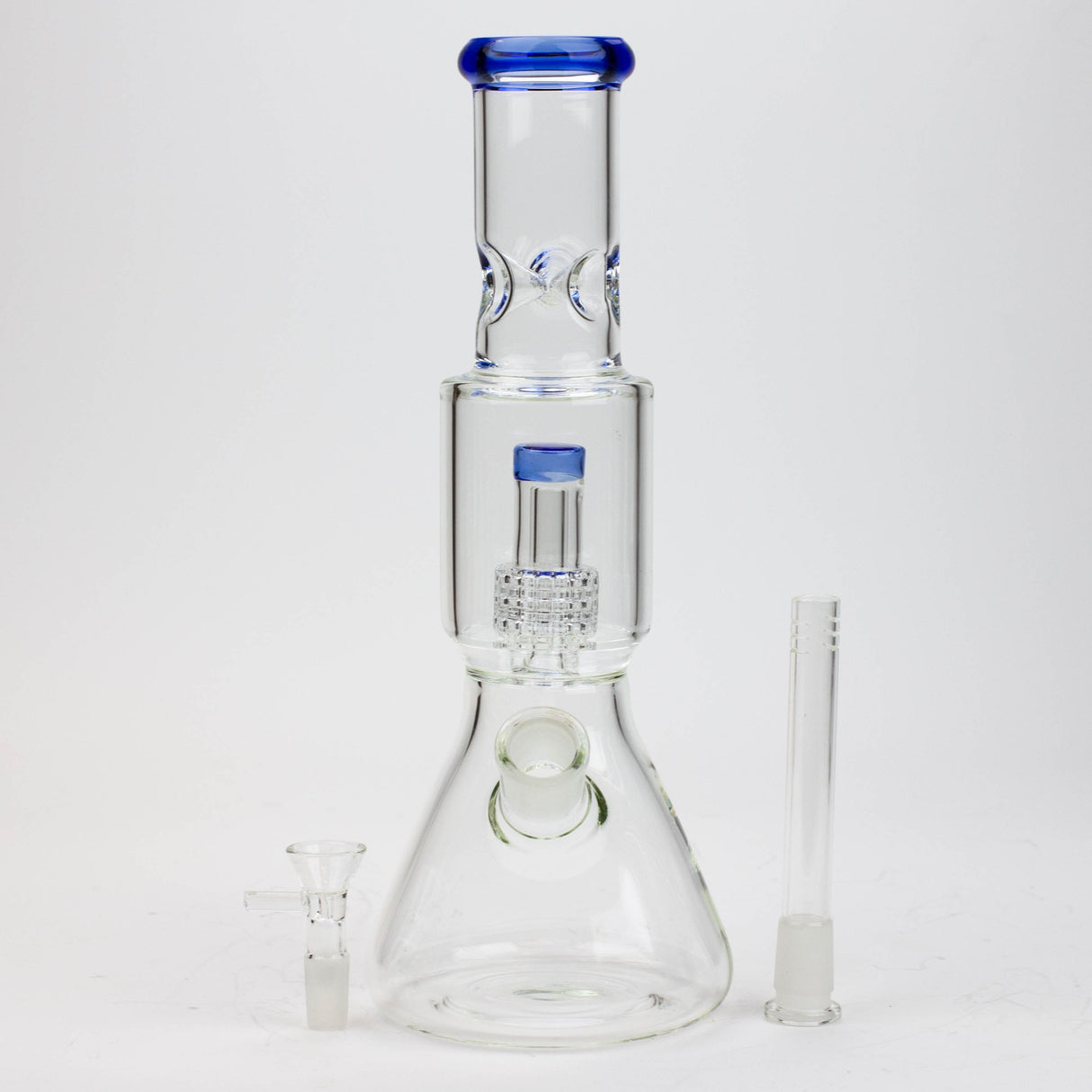 12" Showerhead Percolator Glass Bong with Ice Catcher