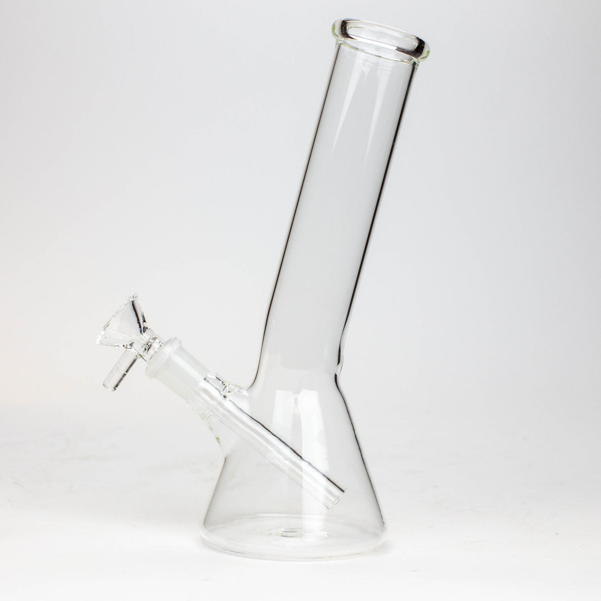 Bong à eau en verre transparent de 20 cm