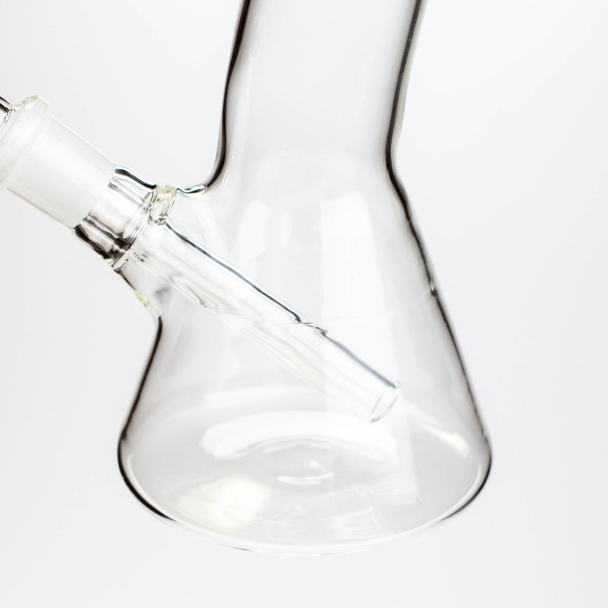 Bong à eau en verre transparent de 20 cm