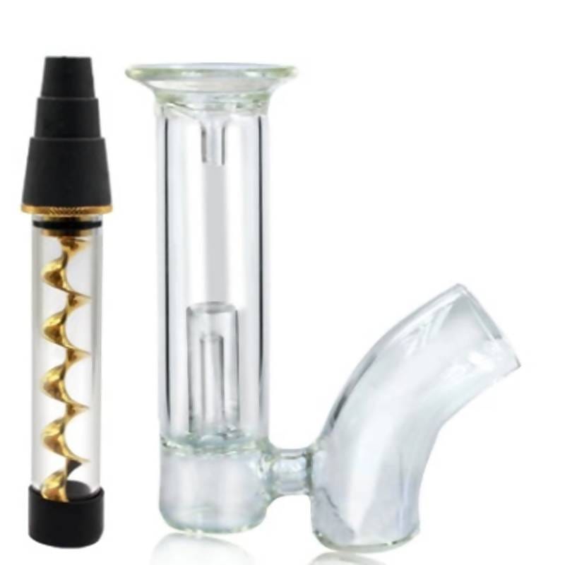 Xhaal Inc Blunt V12 Bubbler & Grinder Kit with Glass Bubbler V12 Bubbler & Grinder Kit | Canada