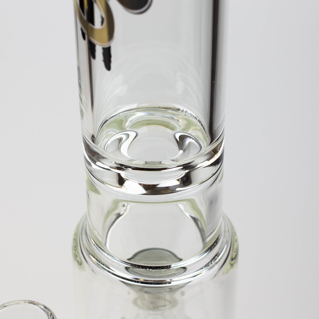 H2O 17.5" Stemless Triple Diffuser Bong
