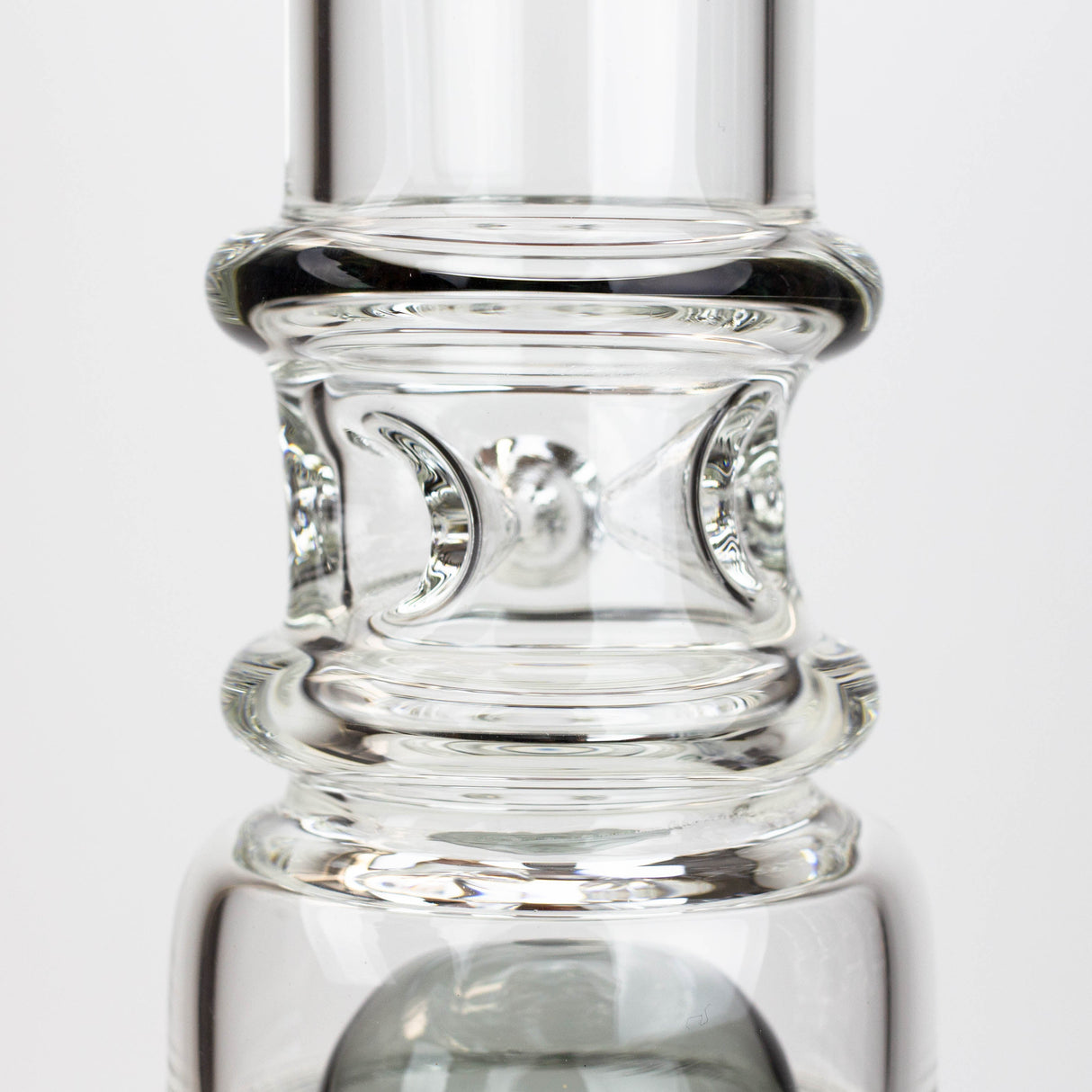 21" H2O Dual Percolator Glass Bong