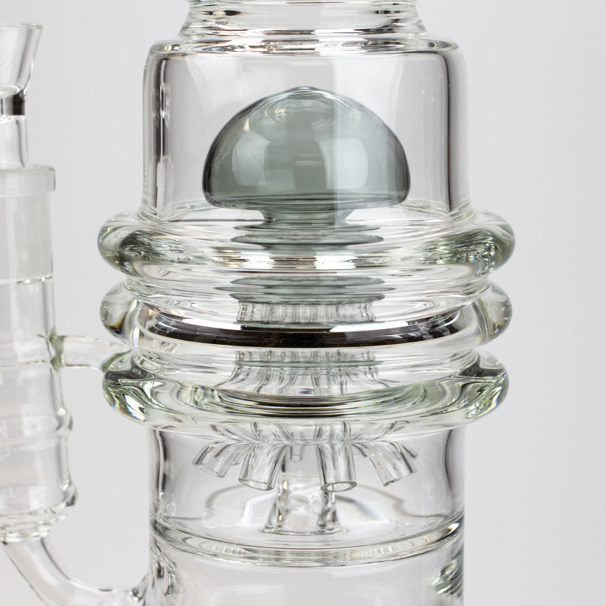 21" H2O Dual Percolator Glass Bong