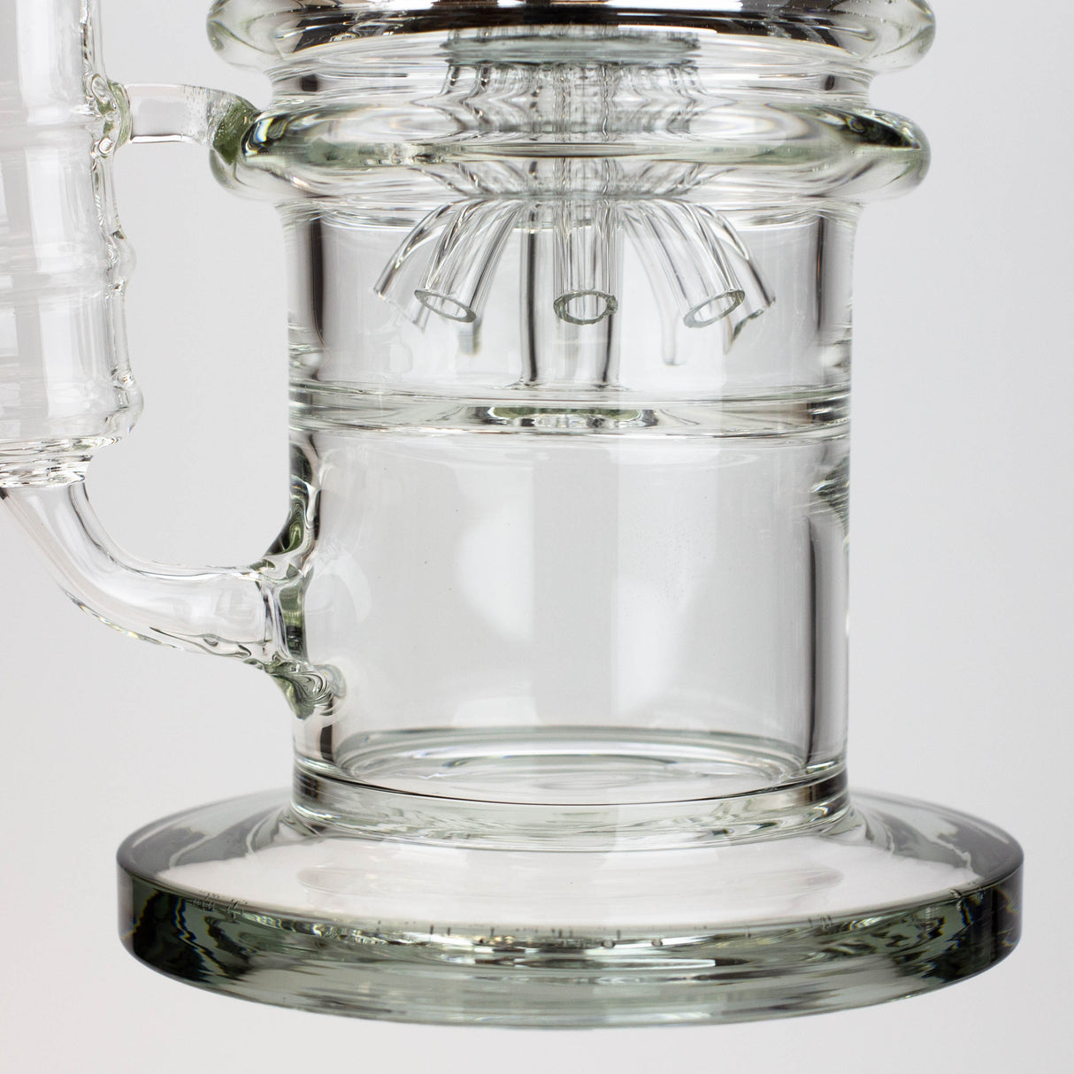 21" H2O Dual Percolator Glass Bong