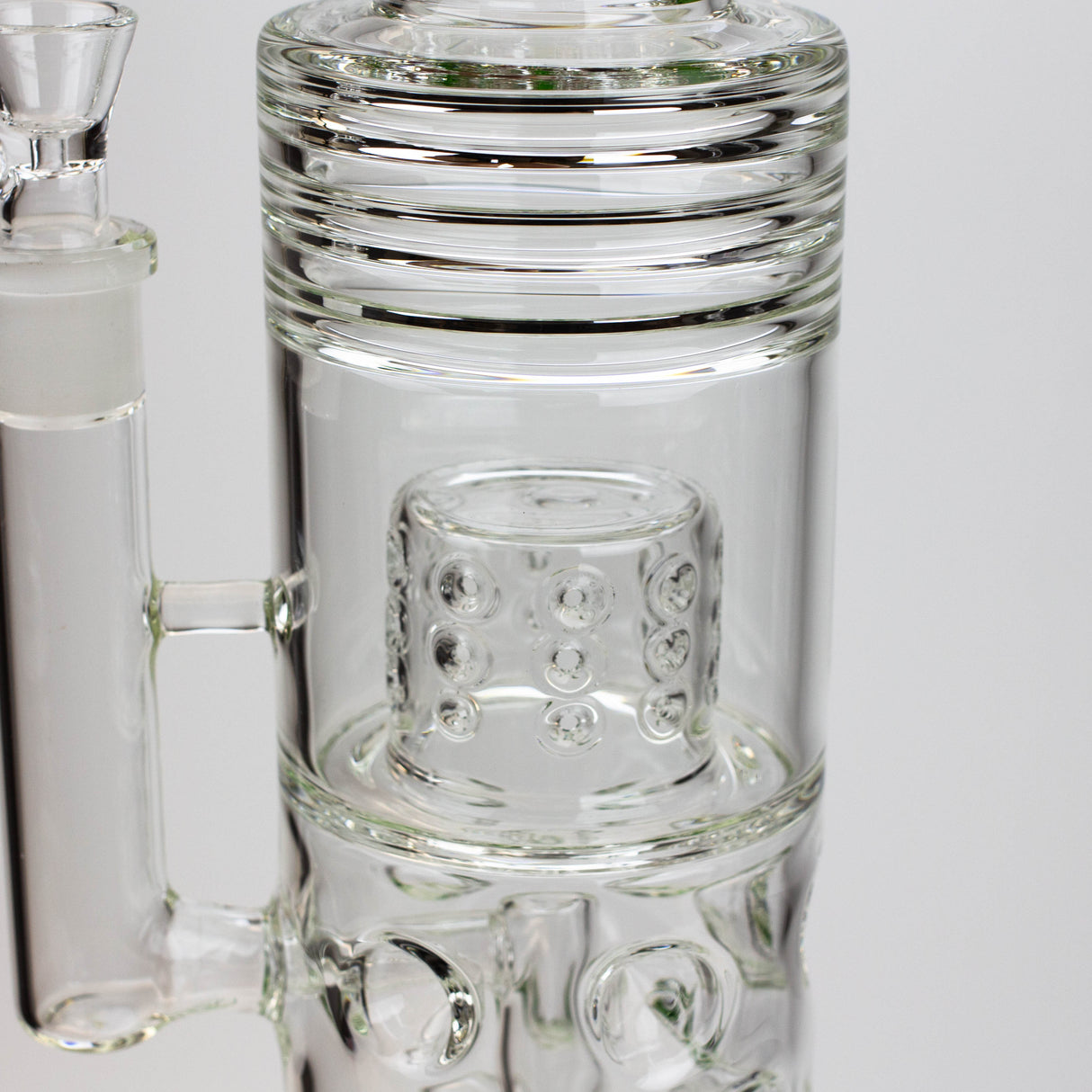 H2O 18" Triple Mini Showerhead Glass Bong