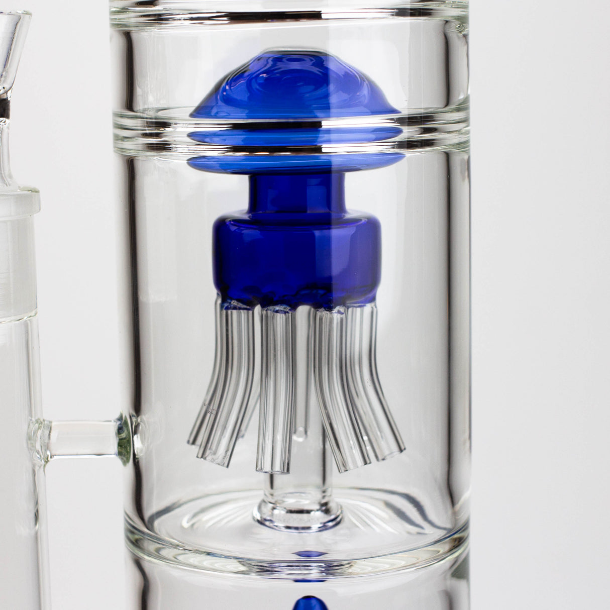 Pipe à eau en verre H2O 17" avec double diffuseur