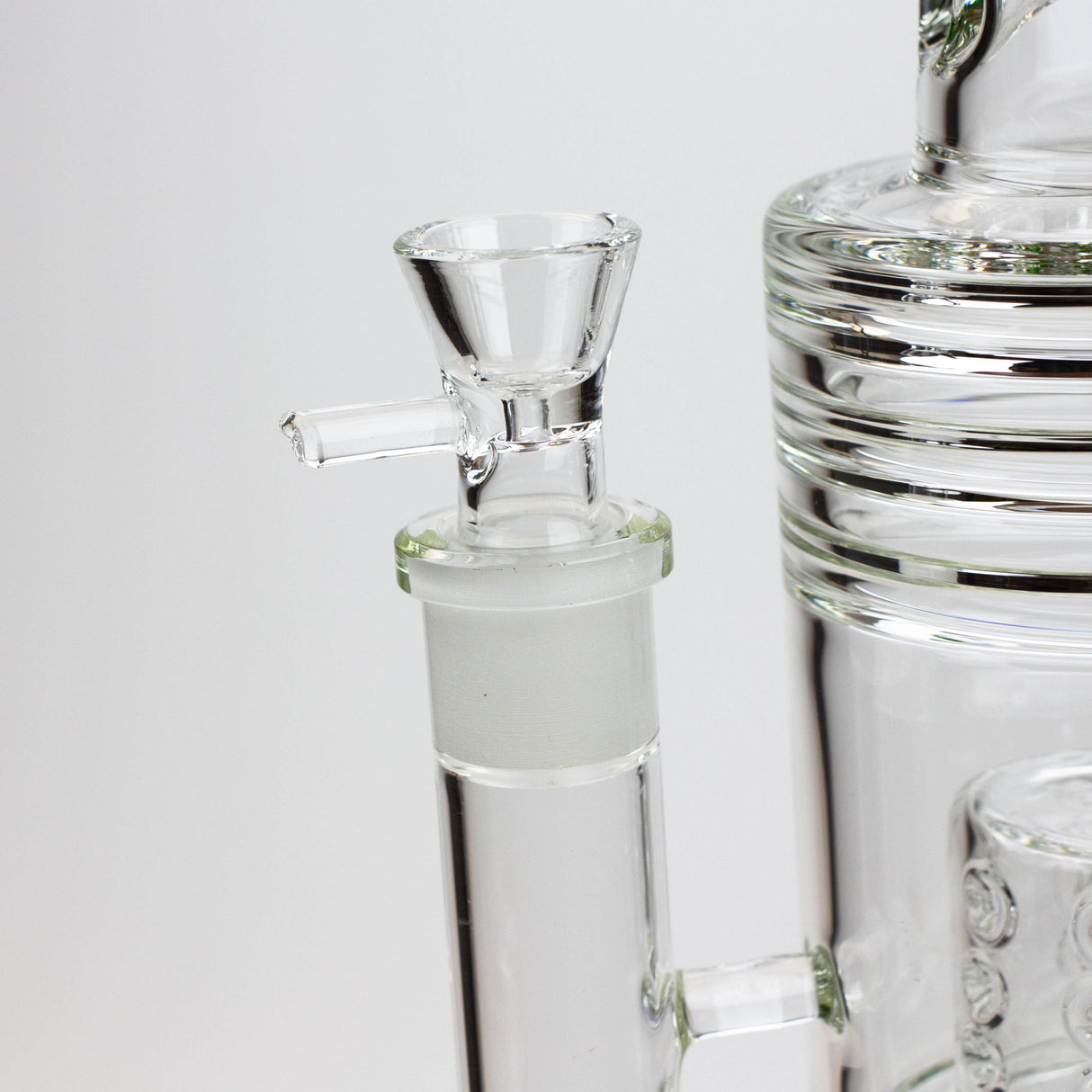 H2O 18" Triple Mini Showerhead Glass Bong