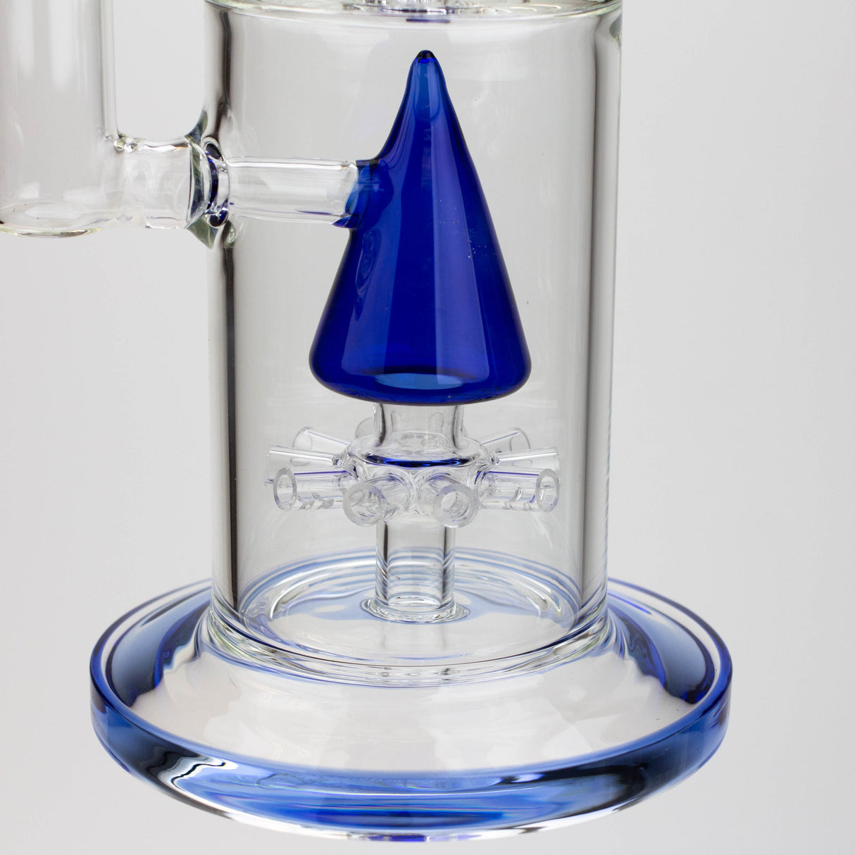 Pipe à eau en verre H2O 17" avec double diffuseur